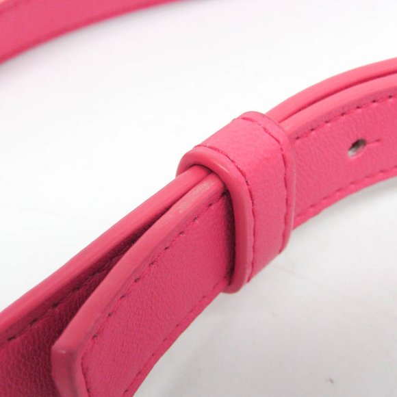 BOTTEGA VENETA Leather Shoulder Bag Pink - Picture 9 of 12